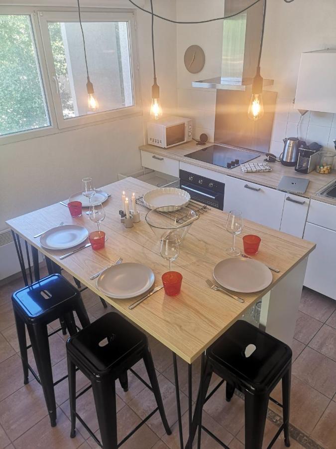 Charmant F2 Port Marianne  Montpellier Extérieur photo